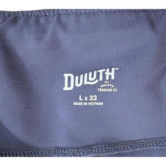 Duluth Trading Supplex Nylon Spandex Pants Women's L x 33 Inseam Wide Leg Pocket - Picture 3 of 12